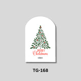Personalized Christmas Arc Tags
