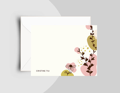 Cristine Floral Note Cards