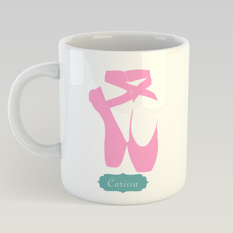 Ballet Shoes Ceramic Mug