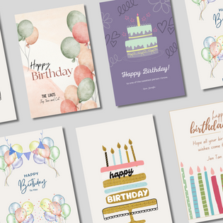 Birthday Tags