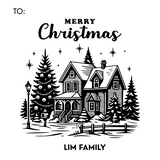 Christmas Foiled Gift Tags