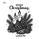 Christmas Foiled Gift Tags