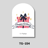 Birthday Arc Gift Tags