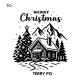 Christmas Foiled Gift Tags