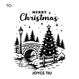Christmas Foiled Gift Tags