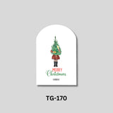 Personalized Christmas Arc Tags