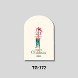 Personalized Christmas Arc Tags