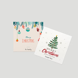 Christmas  Square Gift Tags [Collection 3]