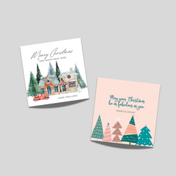 Christmas  Square Gift Tags [Collection 5]