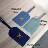 Soho Vegan Leather Luggage tag