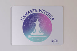 Namaste Witches Mousepad