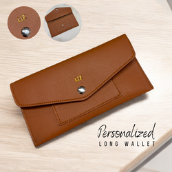 Monaco Vegan Leather Long Wallet