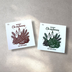 Christmas Foiled Gift Tags