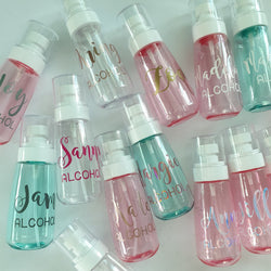 PERSONALIZED ALCOHOL MIST SPRAY