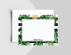 Accent Gold Palm Note Cards