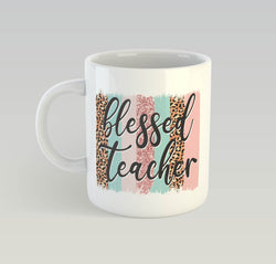 Blessed Teacher Ceramic Mug