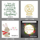 Christmas Square Gift Tags [Collection 1]