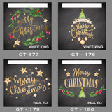 Christmas Square Gift Tags [Collection 1]