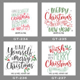 Christmas  Square Gift Tags [Collection 2]