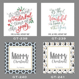 Christmas  Square Gift Tags [Collection 2]