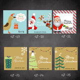 Christmas Square Gift Tags [Collection 1]