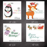 Christmas Square Gift Tags [Collection 1]