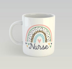 Boho Nurse Ceramic Mug