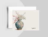 Chinoiserie Vase Note Cards