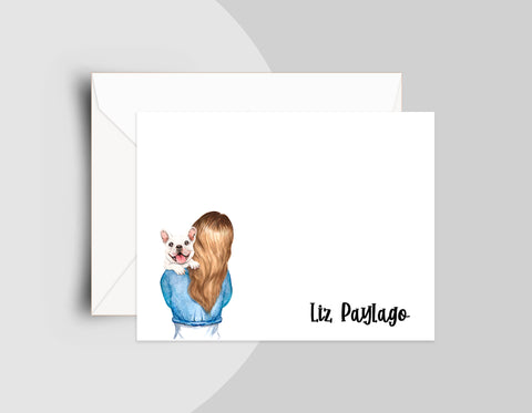 French Bulldog Love Note Cards