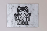Game Over Back to School Mousepad