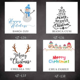 Christmas Square Gift Tags [Collection 1]