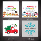 Christmas Square Gift Tags [Collection 1]