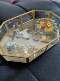 Monogram Glass-Etched Organizer