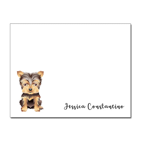 Yorkie Note Card