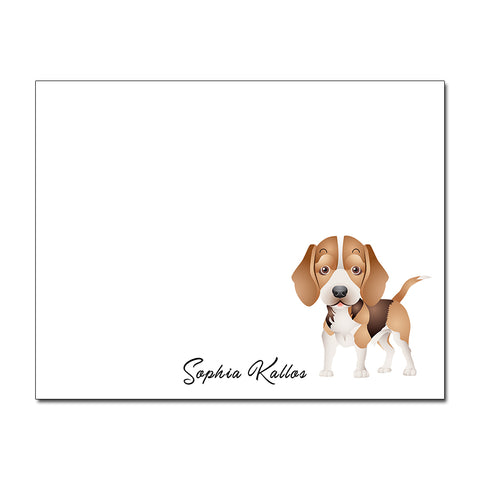 Beagle Note Card
