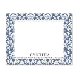Glam Damask Note Cards