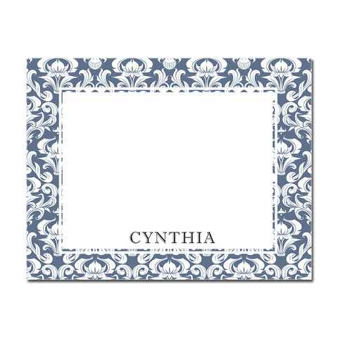 Glam Damask Note Cards