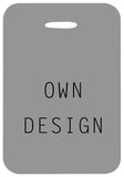 Own Design Passport Holder and Luggage Tag Set