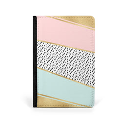 Anaheim Abstract Passport Holder and Luggage Tag Set