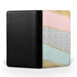 Anaheim Abstract Passport Holder and Luggage Tag Set