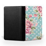 Vintage Floral Passport Holder