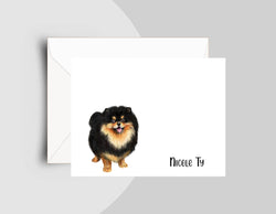 Pomeranian Note Cards 003