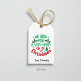 Personalized Christmas Gift Tags [Collection Series 3]