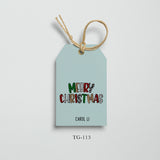 Personalized Christmas Gift Tags [Collection Series 3]