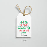 Personalized Christmas Gift Tags [Collection Series 3]