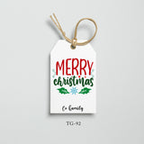 Personalized Christmas Gift Tags [Collection Series 3]