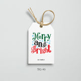 Personalized Christmas Gift Tags [Collection Series 3]