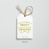 Personalized Premium Christmas Gift Tags