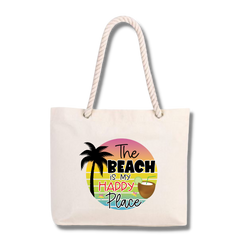 Beach Canvass Tote Bags