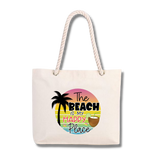 Beach Canvass Tote Bags